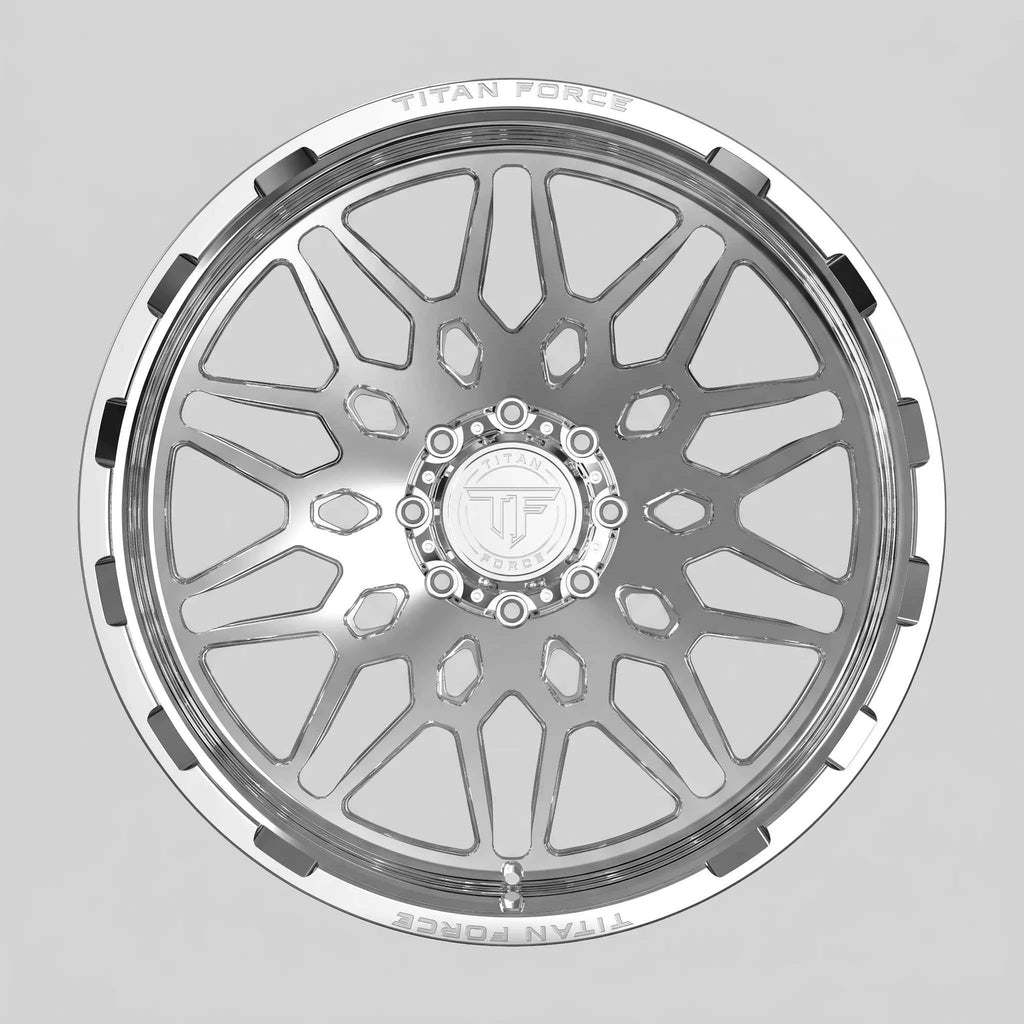 #color:Polished
#pos:2
#bolt:8
TITANFORCE TC005 VECTOR forged wheel