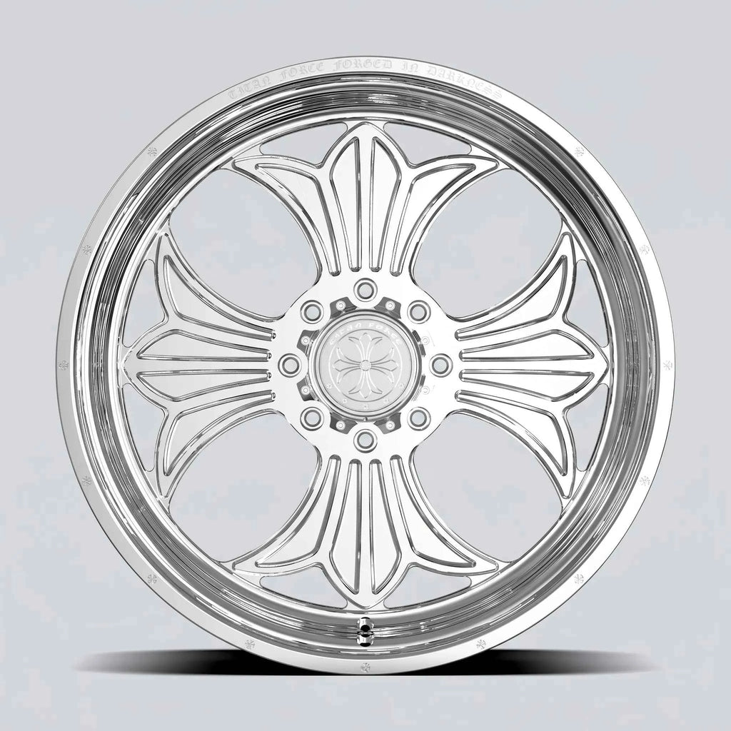 #color:Polished
#pos:2
#bolt:8
tf002 gothic cross legend forged wheel