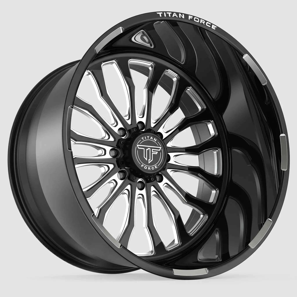 #color:Gloss Black Premium Milled
#pos:5
#bolt:8
titanforce tf010 reaper gloss black forged wheels
